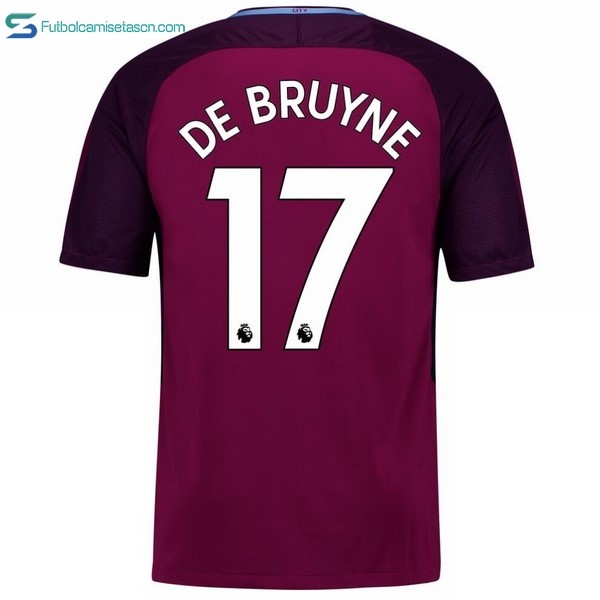 Camiseta Manchester City 2ª De Bruyne 2017/18